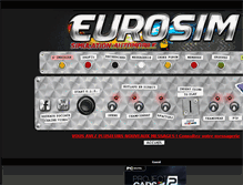 Tablet Screenshot of ligue-eurosim.com